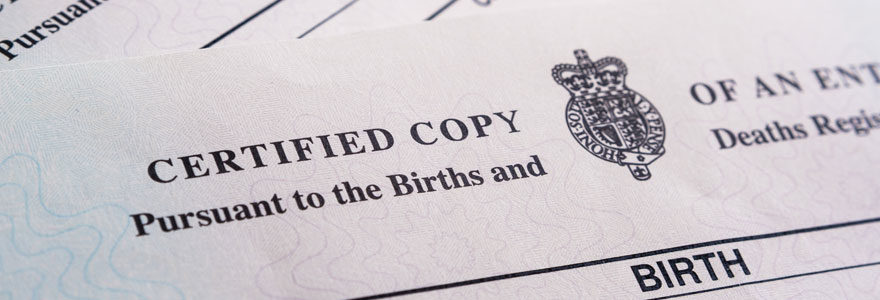 acte de naissance